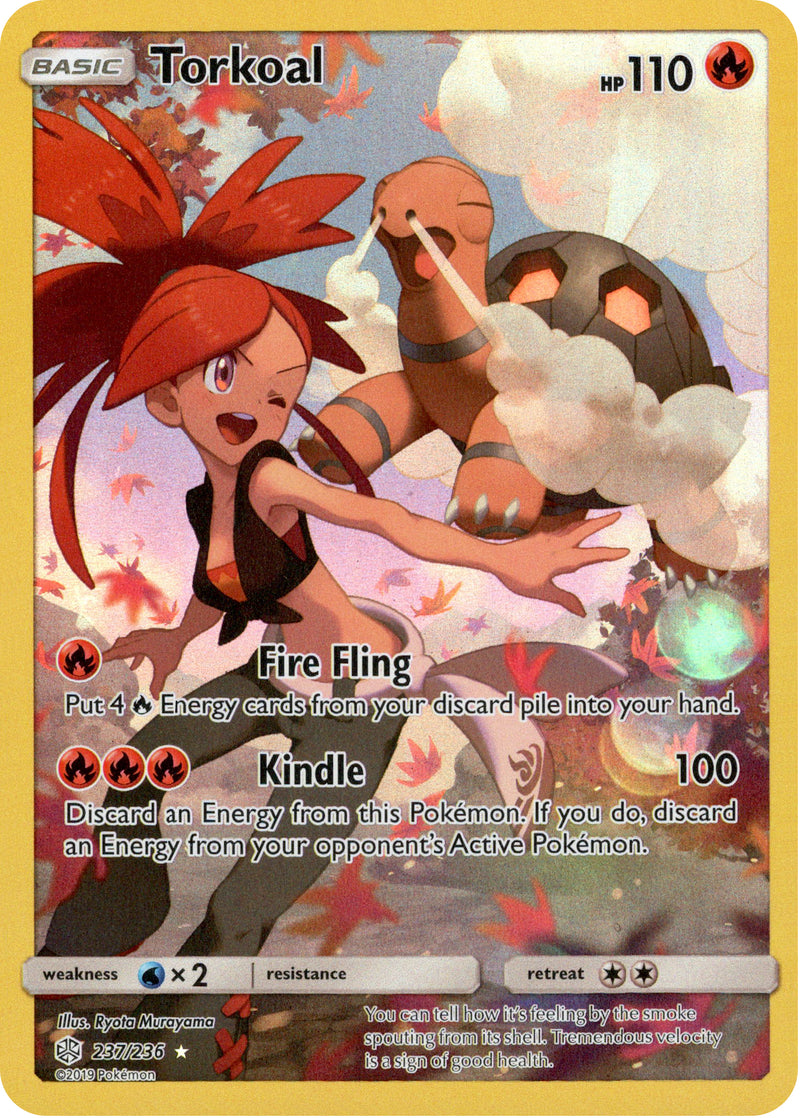 Torkoal (Secret) - 237/236 - Cosmic Eclipse - Card Cavern