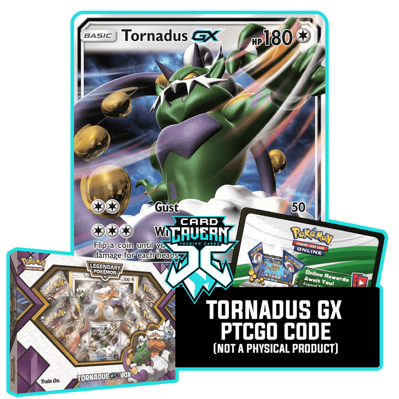 Tornadus GX SM134 PTCGO Code - Card Cavern