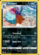 Toxapex - 115/195 - Silver Tempest - Reverse Holo - Card Cavern