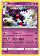 Toxicroak - 55/147 - Burning Shadows - Card Cavern