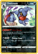 Toxicroak - 124/202 - Sword & Shield - Reverse Holo - Card Cavern