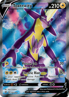Toxtricity V Full Art - 182/192 - Rebel Clash - Holo - Card Cavern