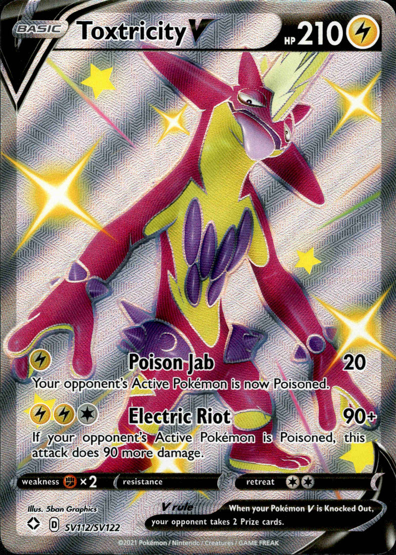 Toxtricity V - SV112/SV122 - Shining Fates