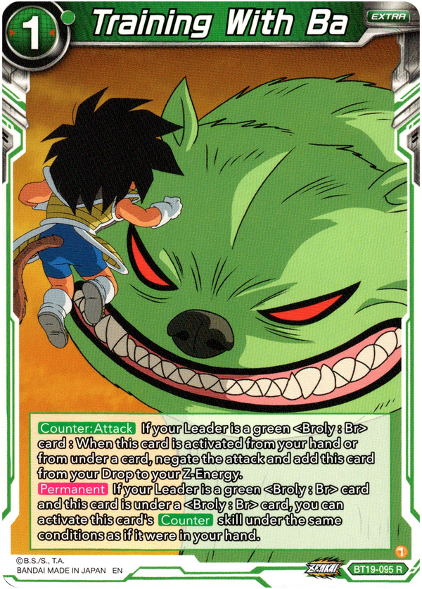 Training with Ba - BT19-095 - Fighter's Ambition - Card Cavern