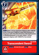 Transcendent Sword - BT5-095 - Battle Of Omni - Card Cavern