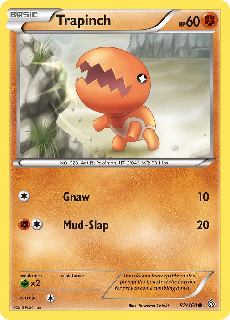Trapinch - 82/160 - Primal Clash - Card Cavern