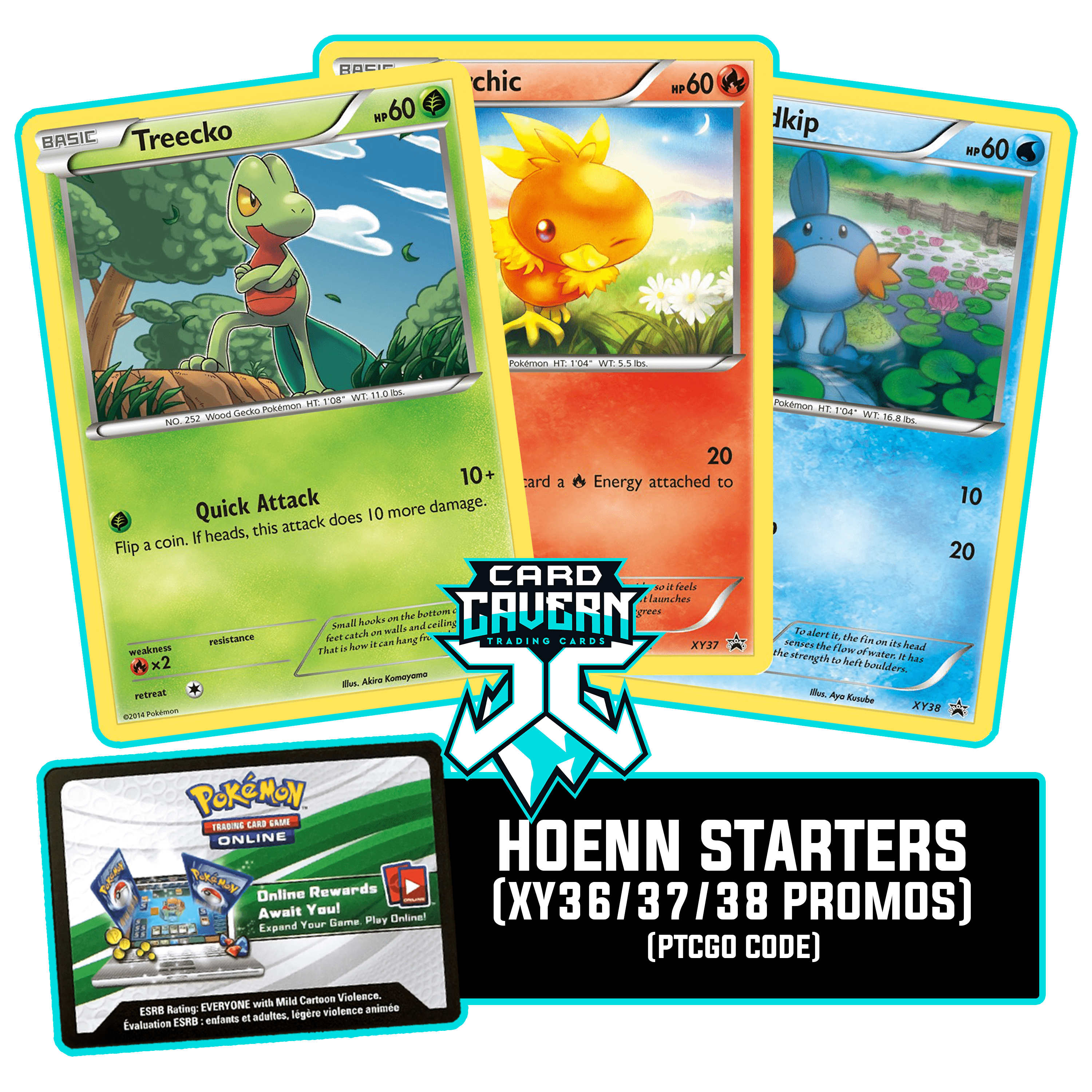 Hoenn Collection Box - Promos - PTCGO Code - Card Cavern