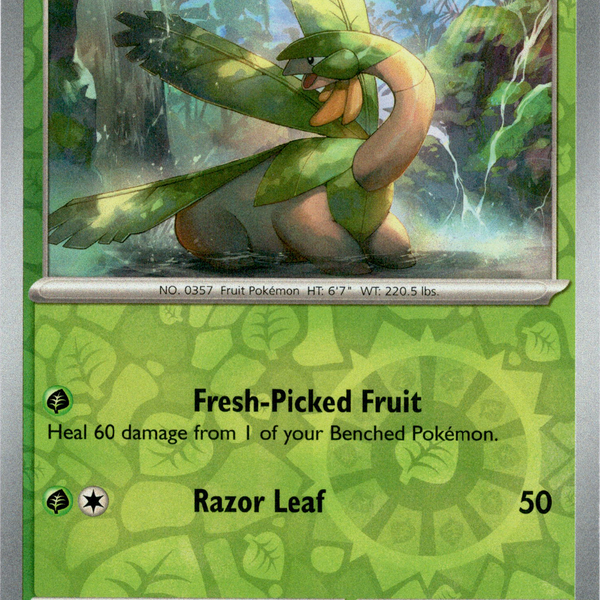 Tropius - 007/198 - Scarlet & Violet - Reverse Holo Card Cavern Trading Cards, LLC Tropius - 007/198 - Scarlet & Violet - Reverse Holo Card Cavern Trading Cards, LLC