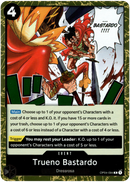 Trueno Bastardo - OP04-094 R - Kingdoms of Intrigue - Foil - Card Cavern