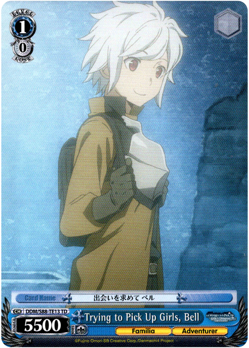 Trying to Pick Up Girls, Bell - DDM/S88-TE13 TD - Is it Wrong to Try to Pick Up Girls in a Dungeon? - Card Cavern