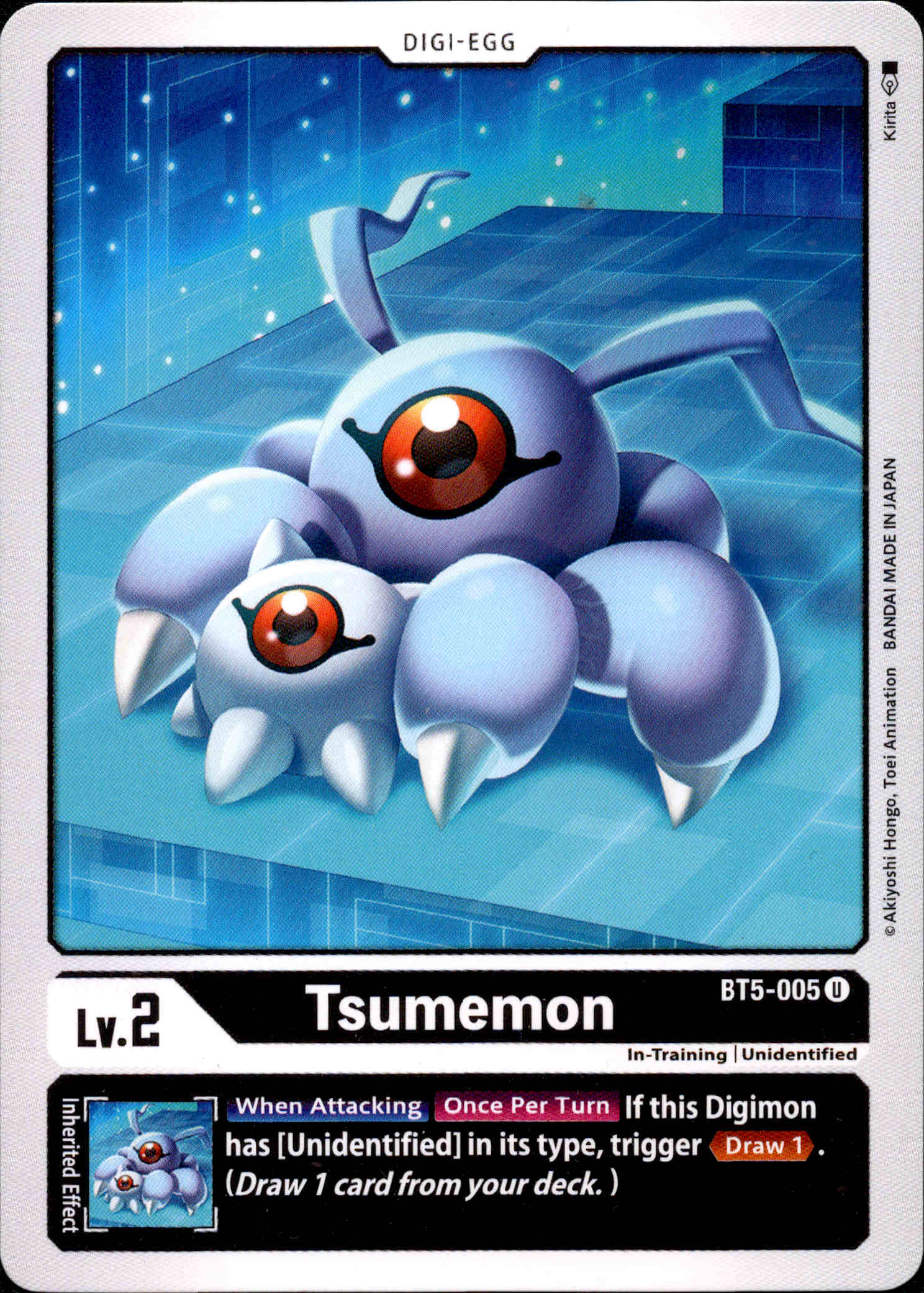 Tsumemon - BT5-005 - Battle Of Omni – Card Cavern Trading Cards, LLC