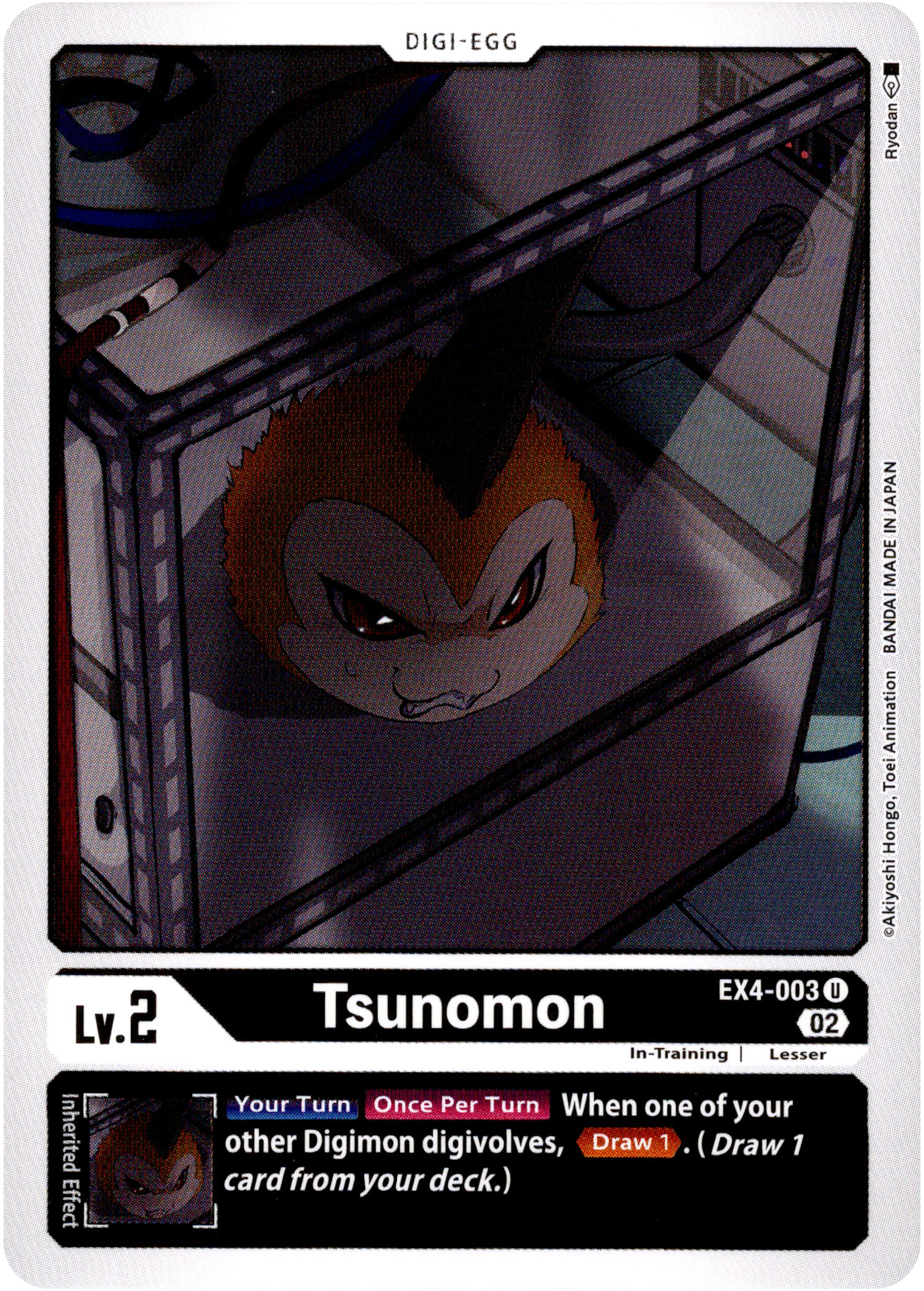 Tsunomon - EX4-003 U - Alternative Being - Card Cavern