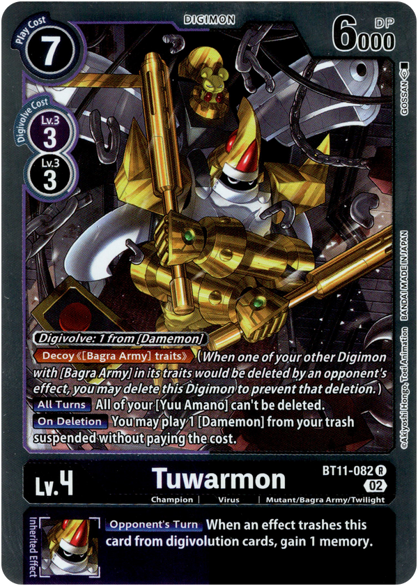 Tuwarmon - BT11-082 R - Dimensional Phase - Foil - Card Cavern