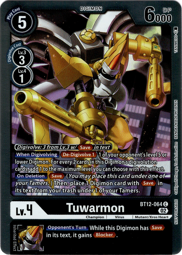 Tuwarmon (Box Topper) - BT12-064 C - Across Time - Foil - Card Cavern