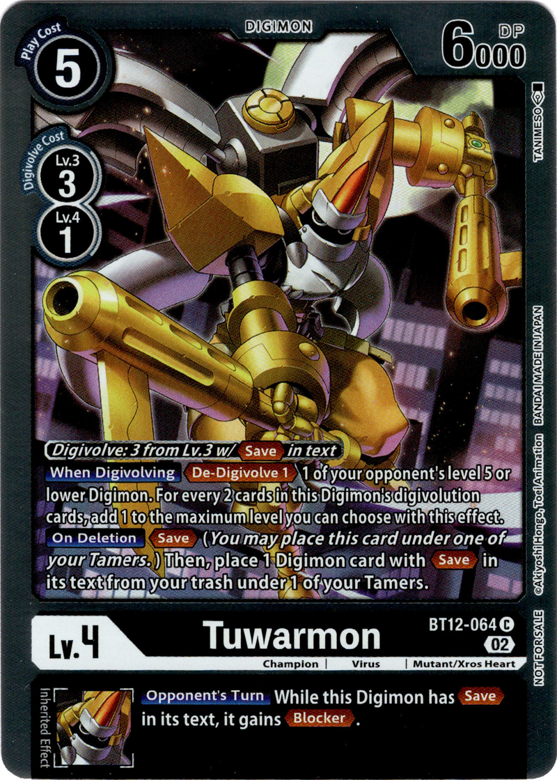 Tuwarmon (Box Topper) - BT12-064 C - Across Time - Foil - Card Cavern