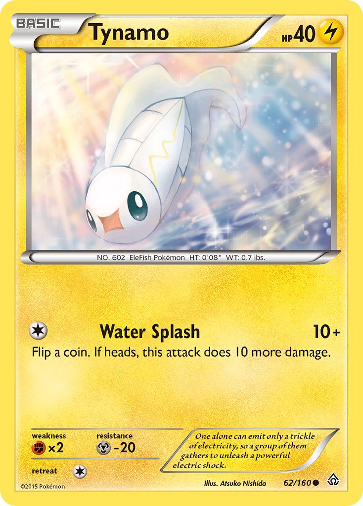 Tynamo - 62/160 - Primal Clash - Card Cavern