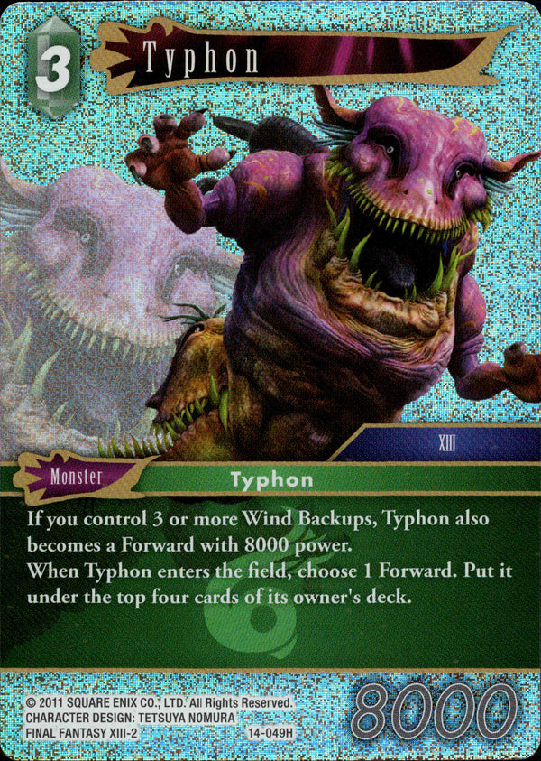 Typhon - 14-049H - Opus XIV - Foil - Card Cavern