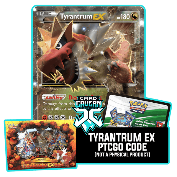 Tyrantrum EX XY70 PTCGO Code - Card Cavern