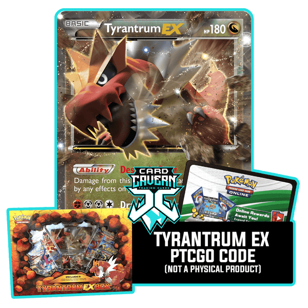 tyrantrum pokemon card Tyrantrum EX XY70 PTCGO Code – Card Cavern Trading Cards, LLC