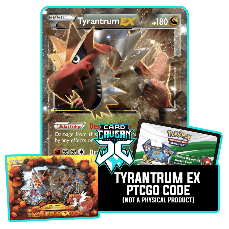 tyrantrum ex pokemon card Pokemon Tyrantrum EX xy70 XY Black Star Promos Holo Jumbo Oversized
