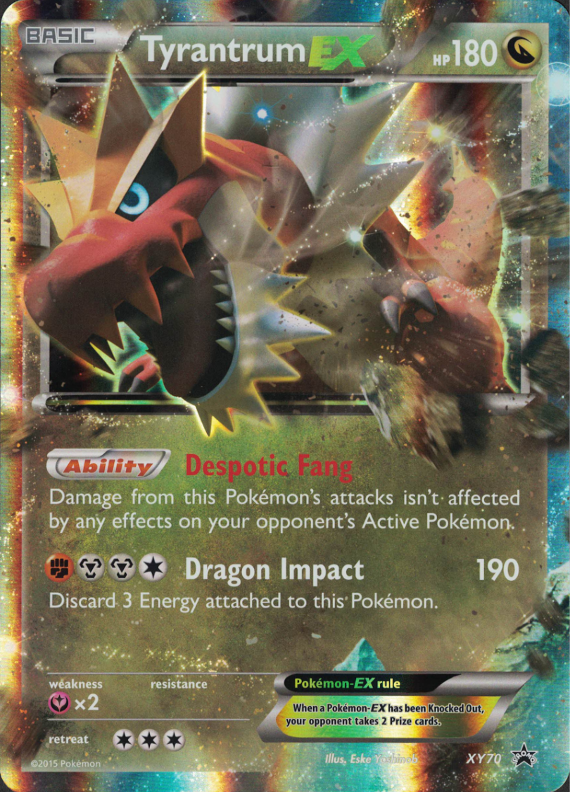 Tyrantrum EX - XY70 - Jumbo Card - Card Cavern