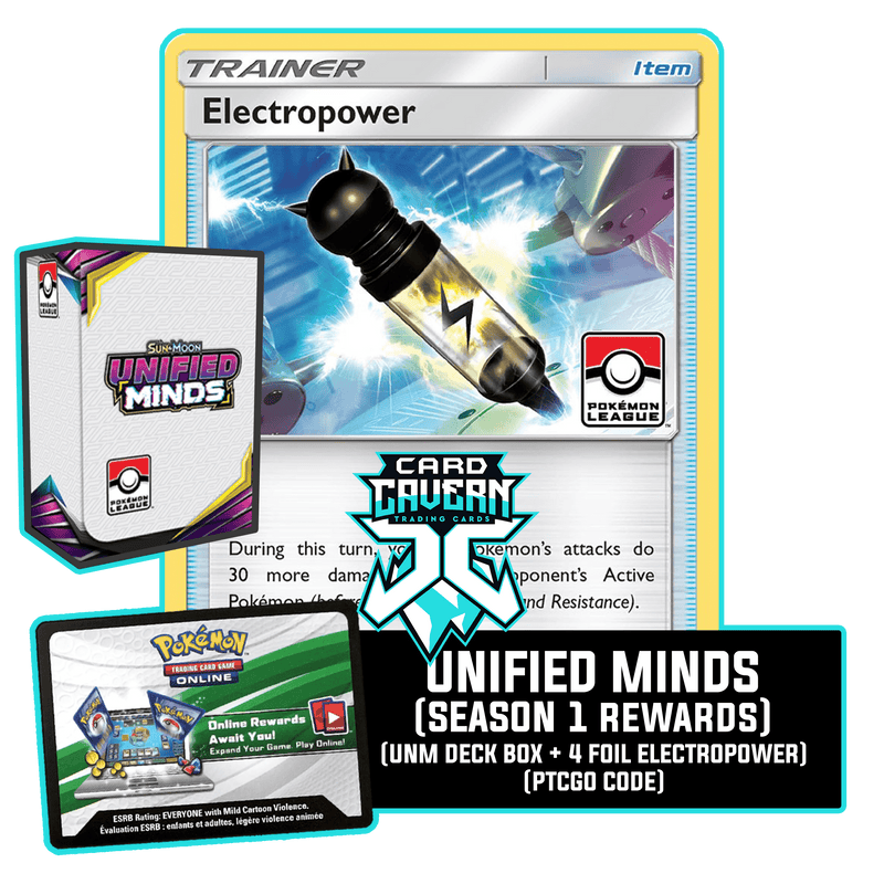 Unified Minds Season 1 PTCGO Code - Card Cavern
