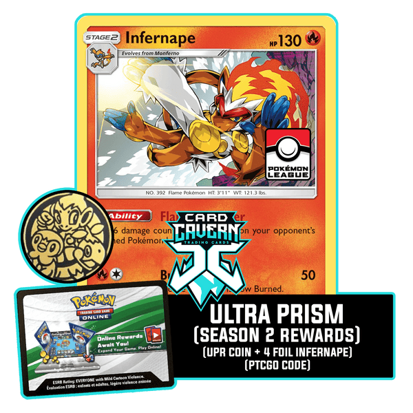 Ultra Prism Season 2 PTCGO Code - Card Cavern