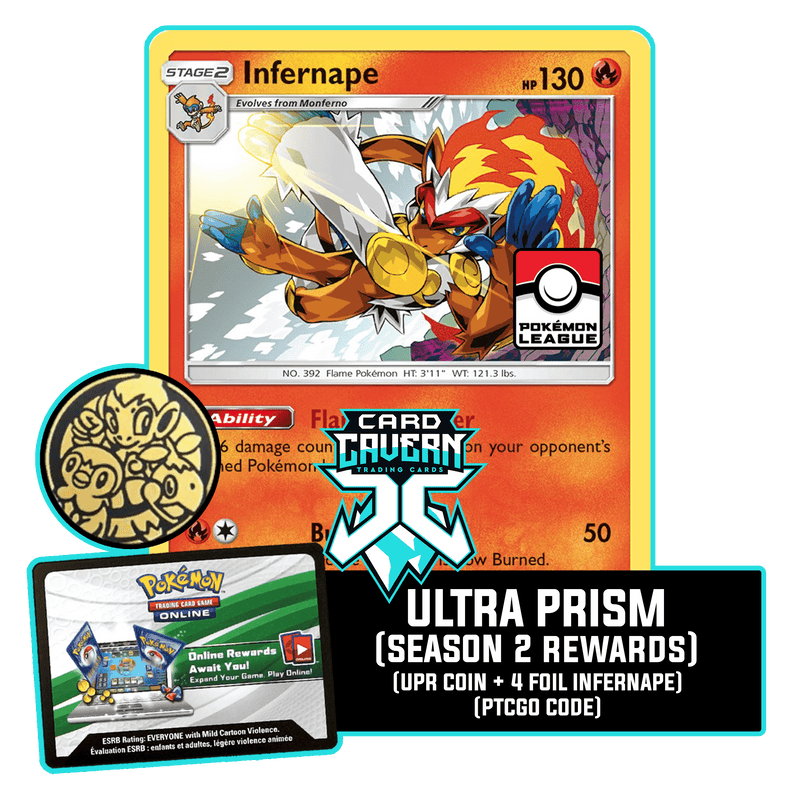 Ultra Prism Season 2 PTCGO Code - Card Cavern