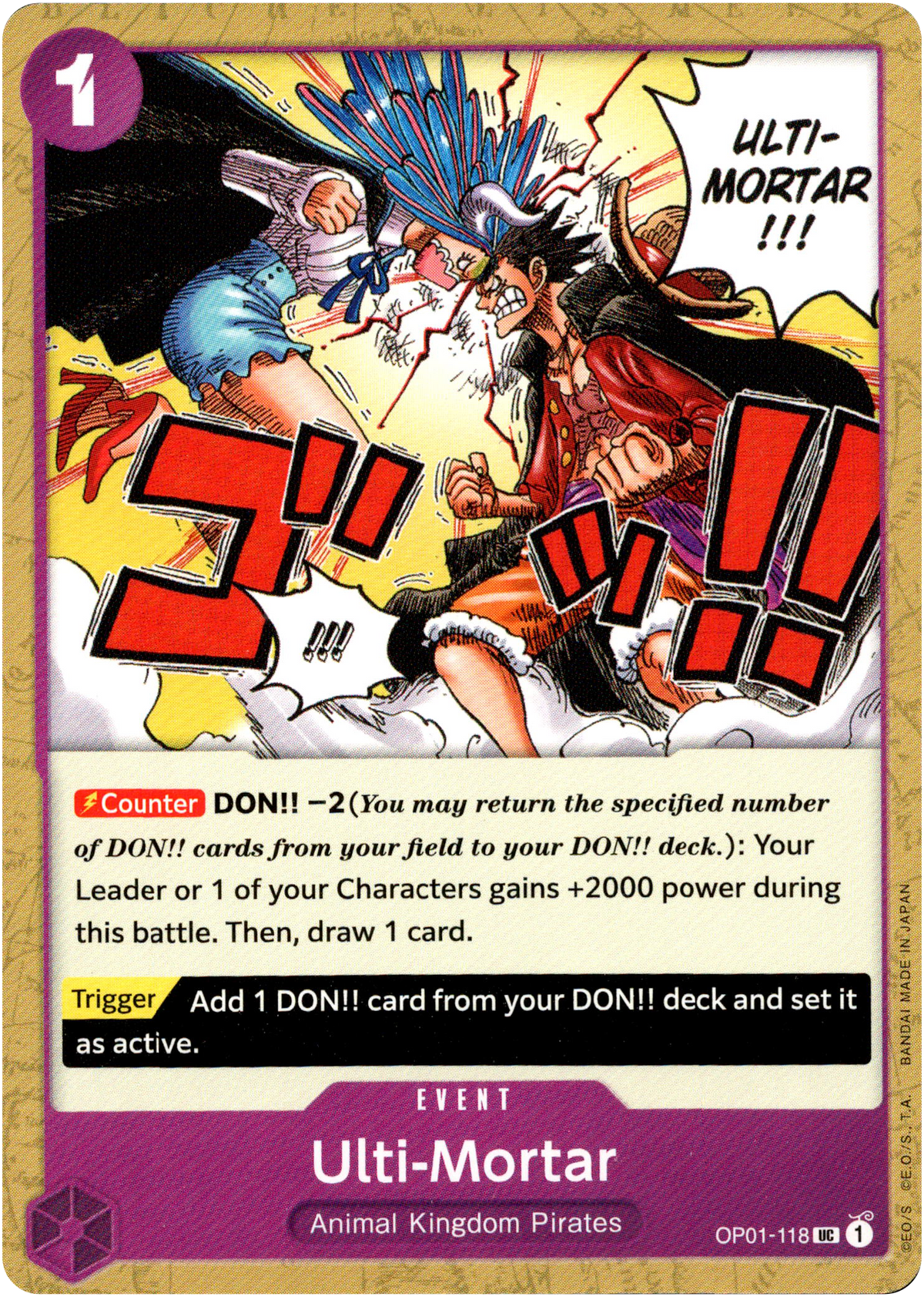 Ulti-Mortar - OP01-118 UC - Romance Dawn - Card Cavern