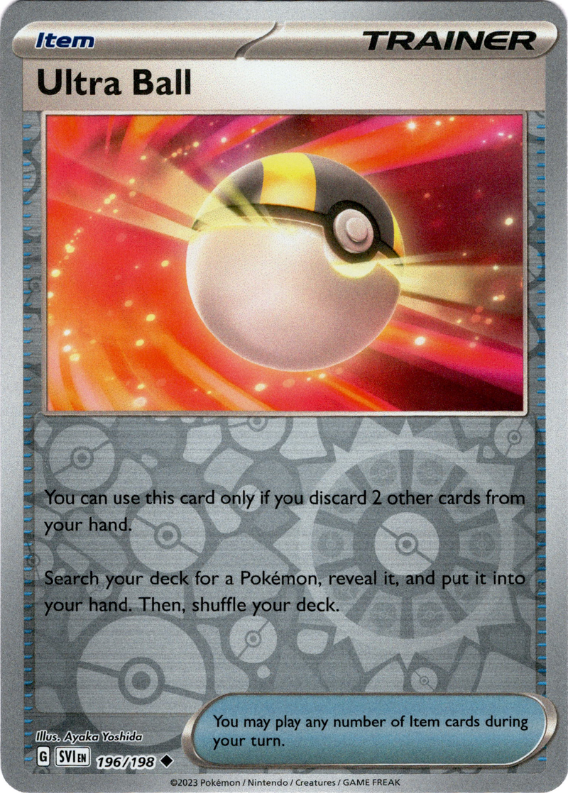 Ultra Ball - 196/198 - Scarlet & Violet