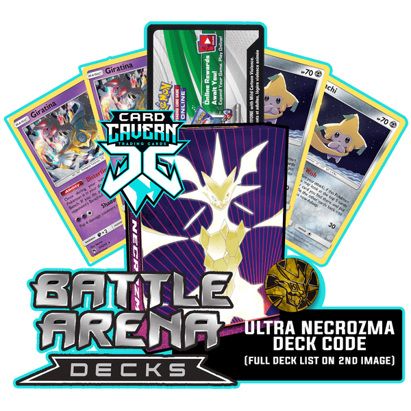 pokemon trading card game necrozma Battle Arena Decks: Ultra Necrozma GX PTCGO Code – Card Cavern Trading Cards, LLC