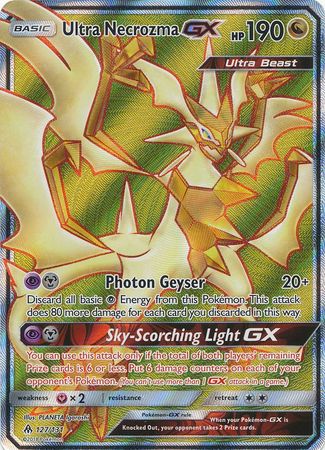 Ultra Necrozma GX Full Art - 127/131 - Forbidden Light