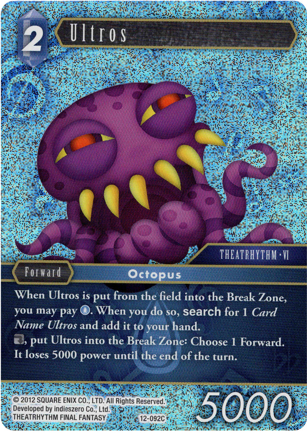 Ultros - 12-092C - Opus XII - Foil - Card Cavern