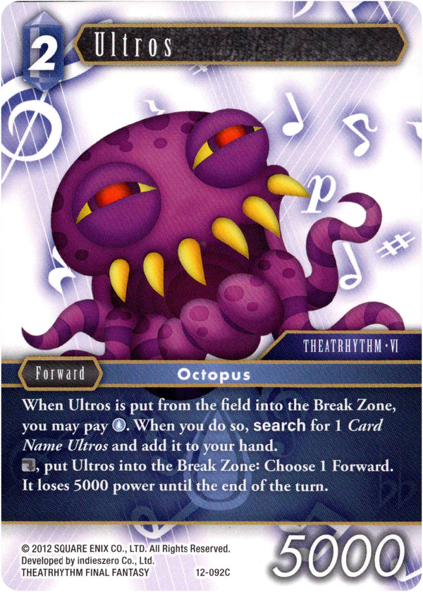 Ultros - 12-092C - Opus XII - Card Cavern