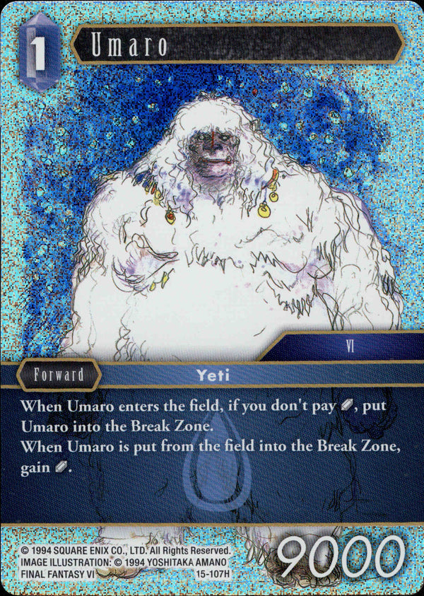 Umaro - 15-107H - Crystal Dominion - Foil - Card Cavern