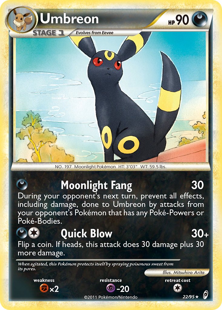 Umbreon - 22/95 - Call of Legends - Holo - Card Cavern