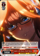 Unable to Be Honest, Itsuki Nakano - 5HY/W83-E083 - The Quintessential Quintuplets - Card Cavern