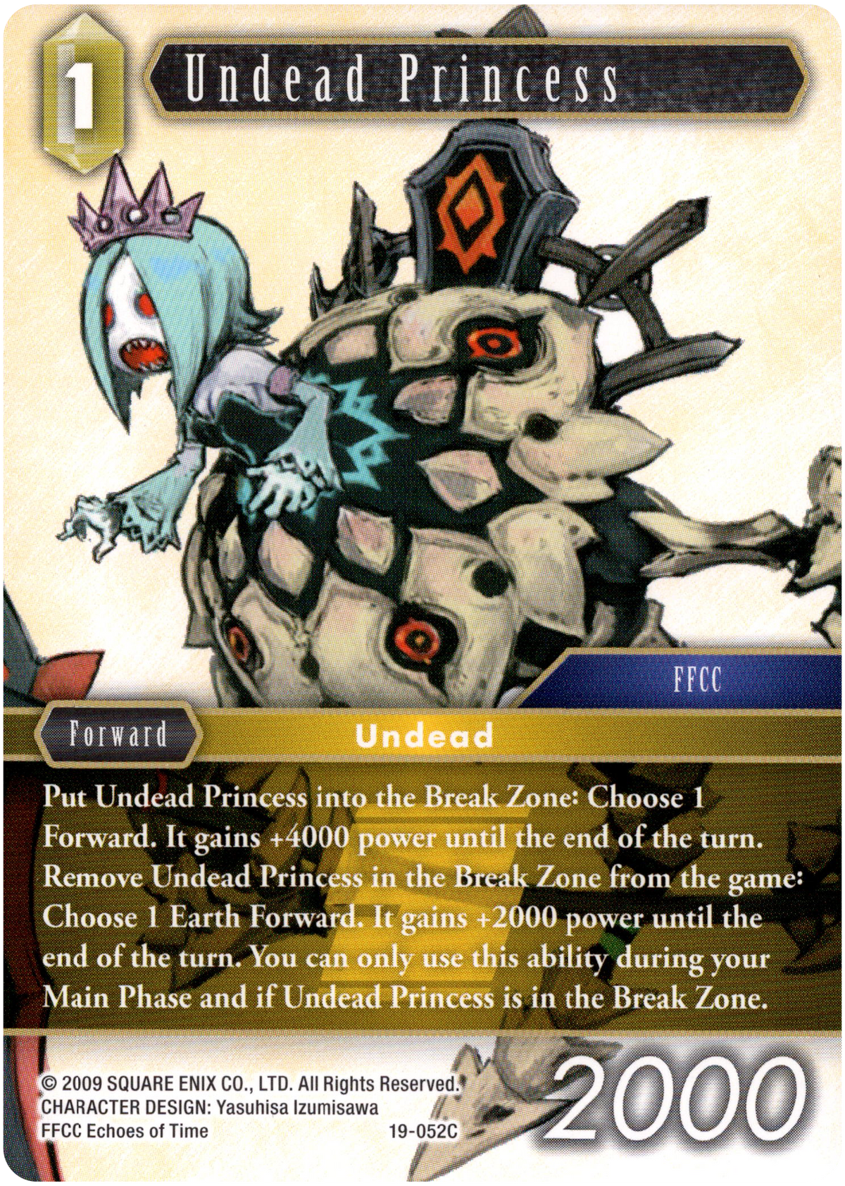 Undead Princess - 19-052C - From Nightmares - Card Cavern