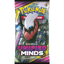 Unified Minds Pokemon Booster Pack - Card Cavern