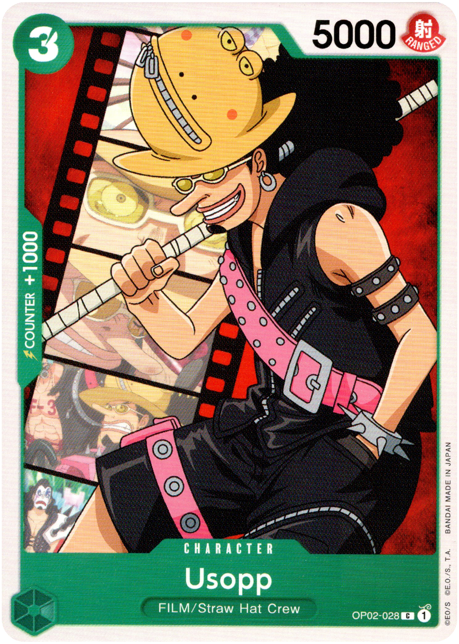 Usopp - OP02-028 - Paramount War - Card Cavern