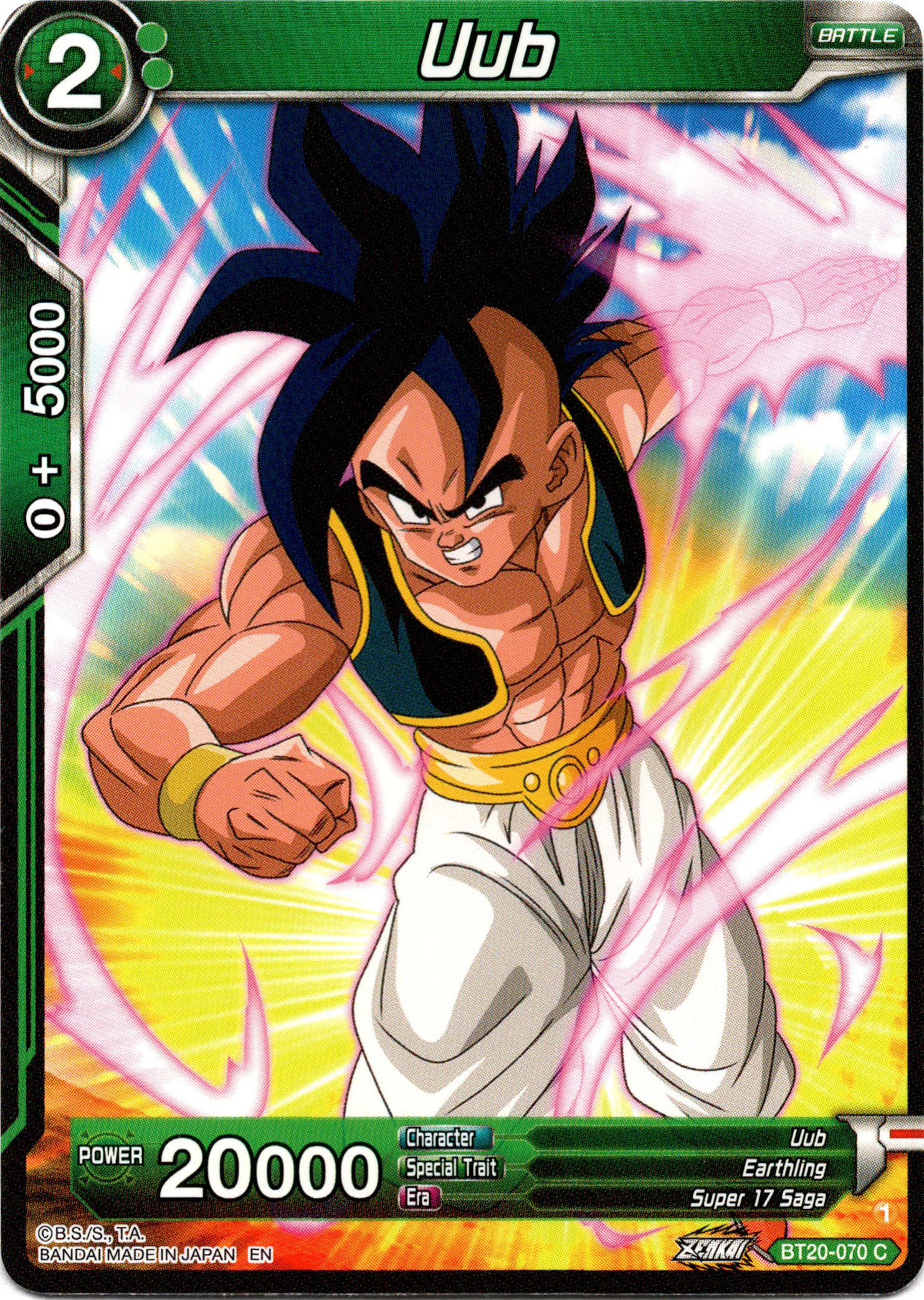 Uub - BT20-070 C - Power Absorbed - Card Cavern