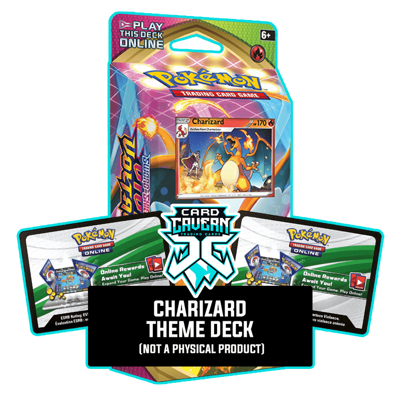 Charizard Theme Deck - Vivid Voltage - PTCGL Code Card Cavern Trading Cards, LLC Charizard Theme Deck - Vivid Voltage - PTCGL Code Card Cavern Trading Cards, LLC