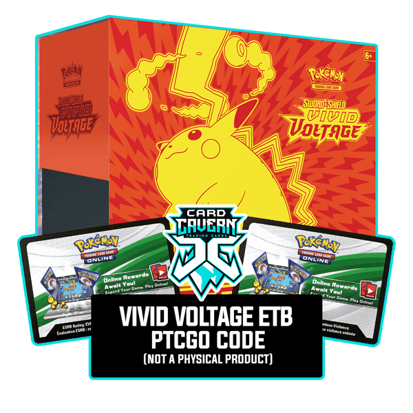 Vivid Voltage ETB - Gigantatamax Pikachu - Sleeves and Deck Box