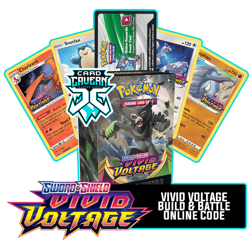 Vivid Voltage Prerelease Kit - 1 of 4 promos - PTCGL Code - Card Cavern