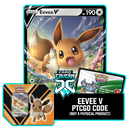 V Power Tin: Eevee V SWSH065 - PTCGO Code - Card Cavern