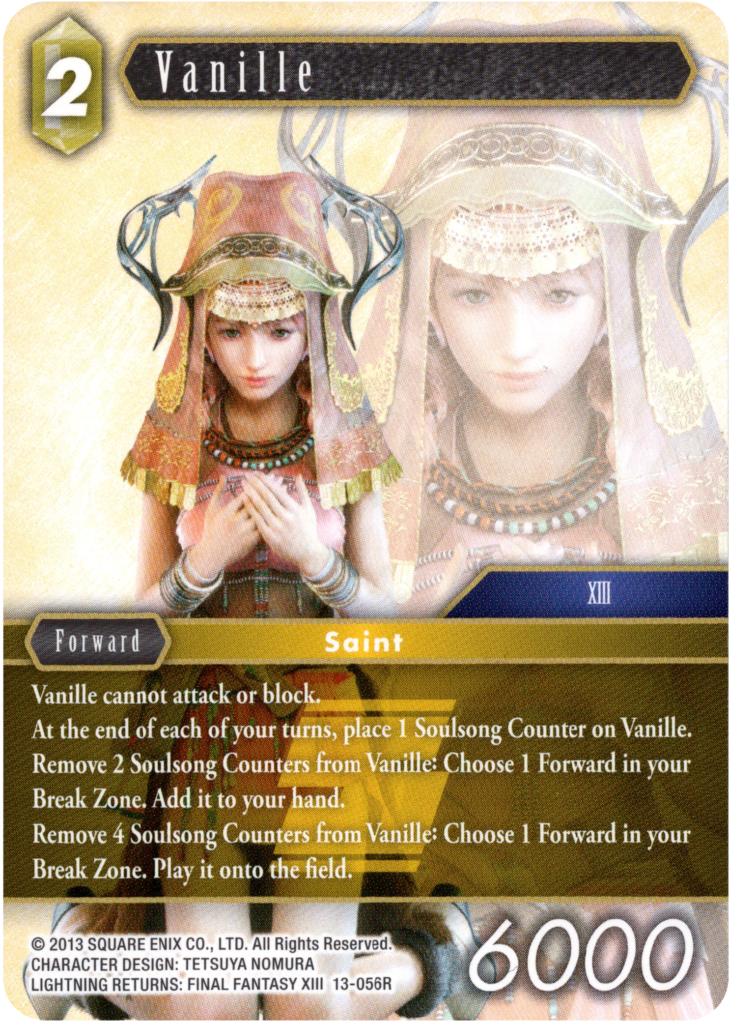 Vanille - 13-056R - Opus XIII - Card Cavern
