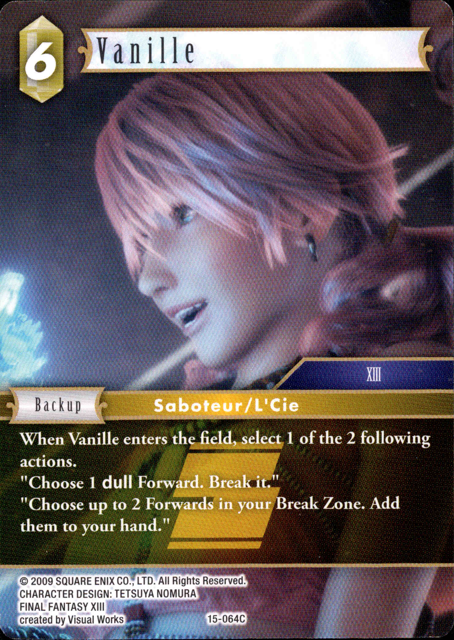 Vanille - 15-064C - Crystal Dominion - Card Cavern