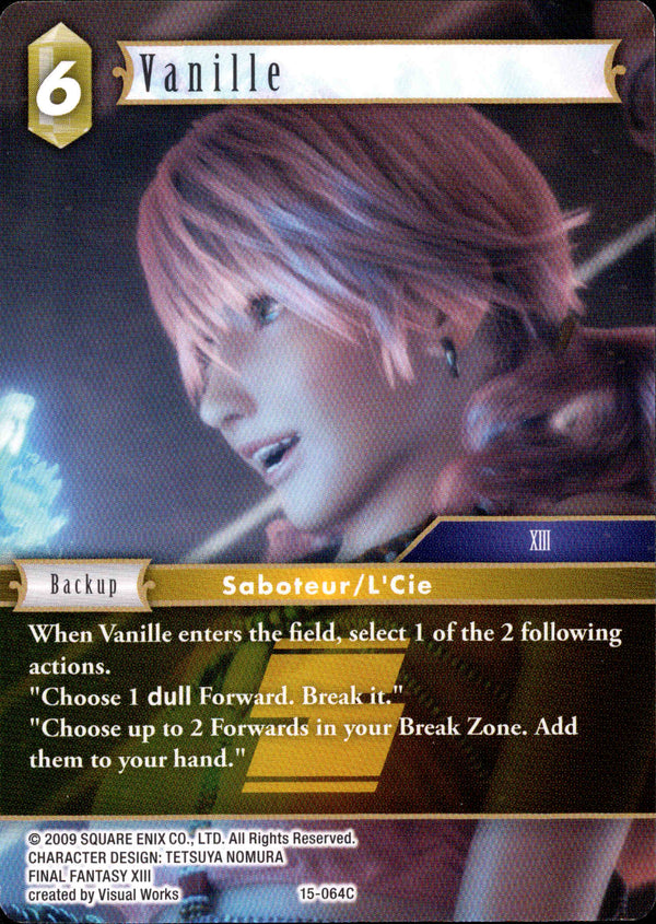 Vanille - 15-064C - Crystal Dominion - Card Cavern