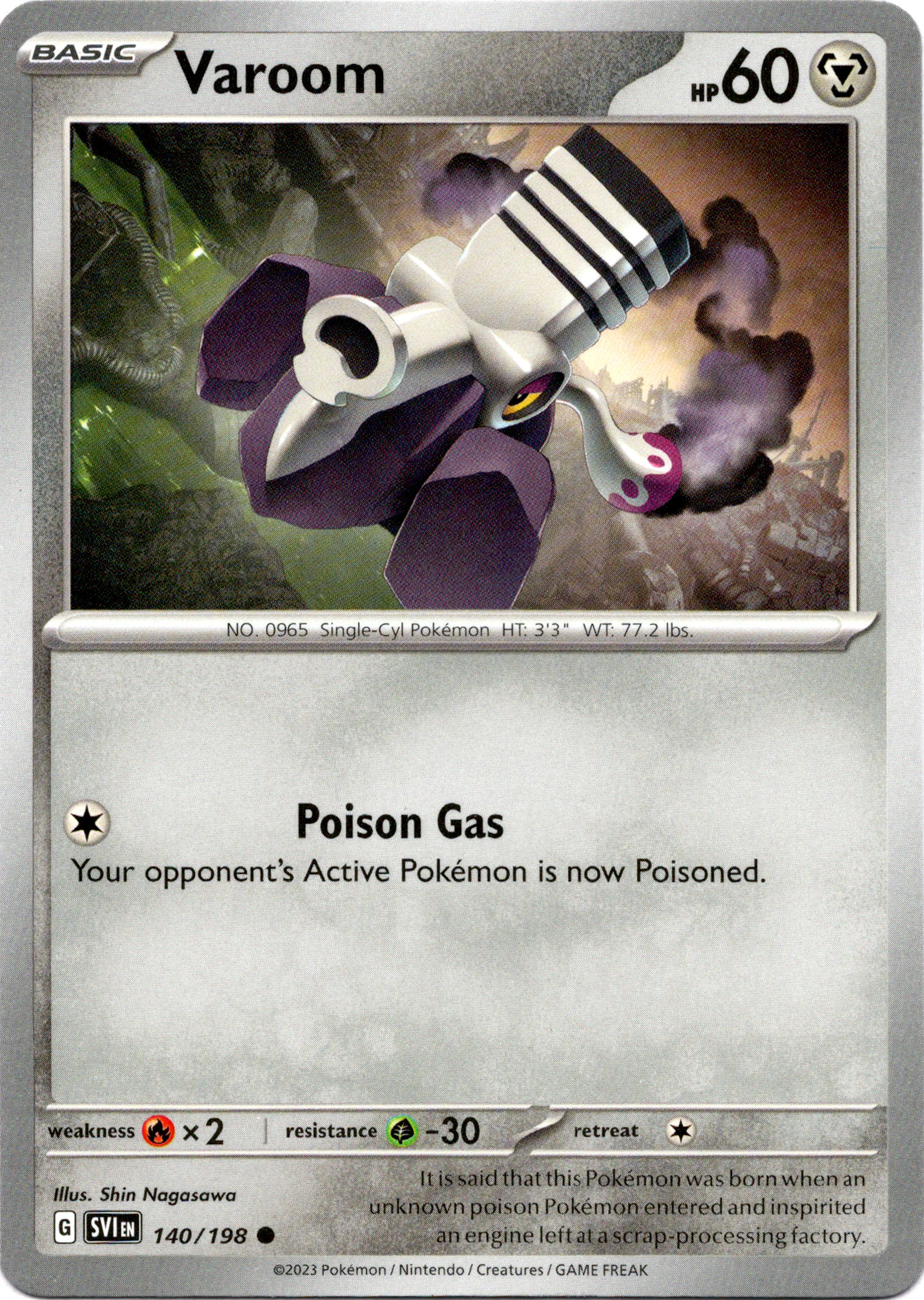 Varoom - 140/198 - Scarlet & Violet - Card Cavern