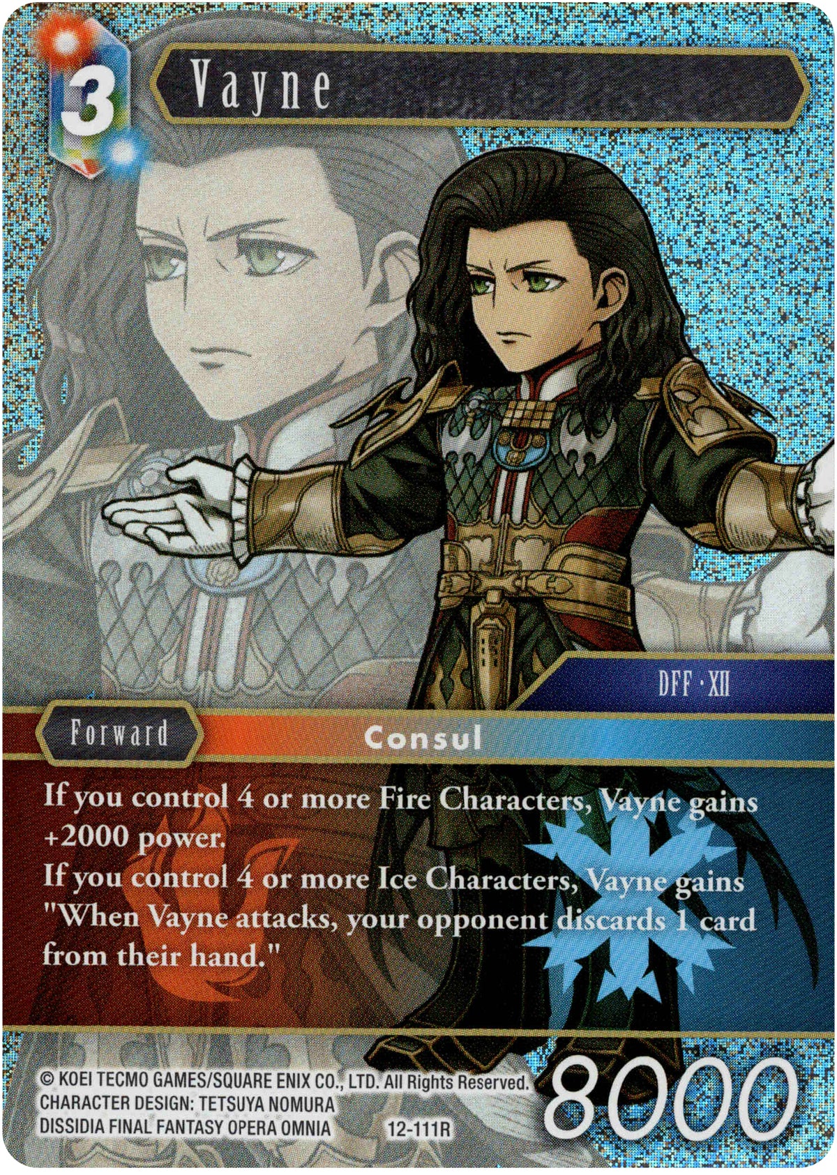 Vayne - 12-111R - Opus XII - Foil - Card Cavern
